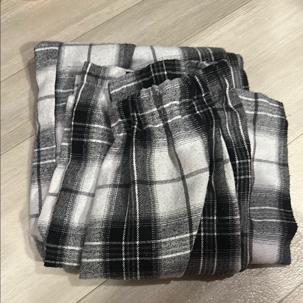 Black and White Plaid pants
